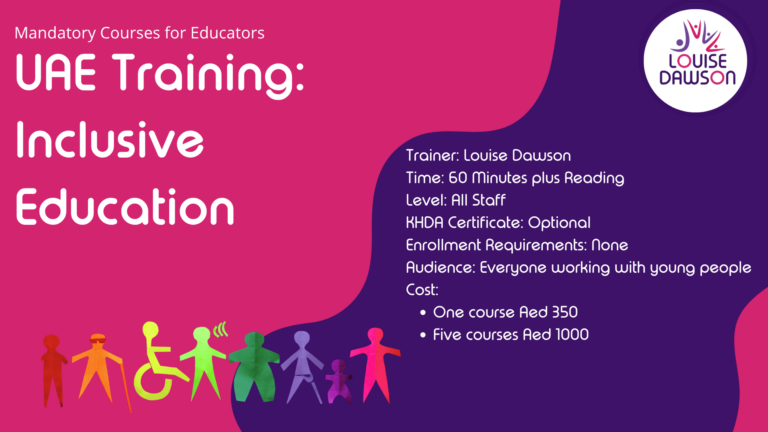 Mandatory 5 of 5: Inclusive Education In the UAE