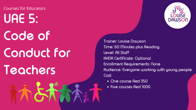 3 of 5: Code of Conduct for UAE Educators