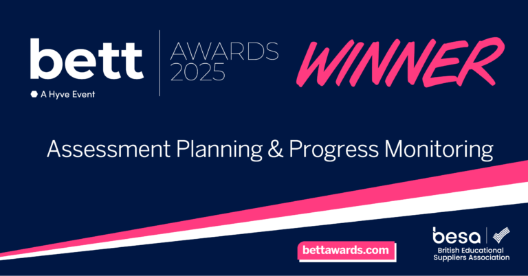 BETT 2025 Winners for assessment planning and progress tracking