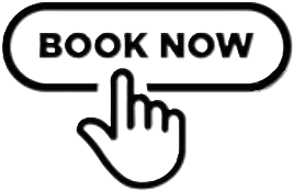 An icon showing a finger clicking on a button saying "book now"