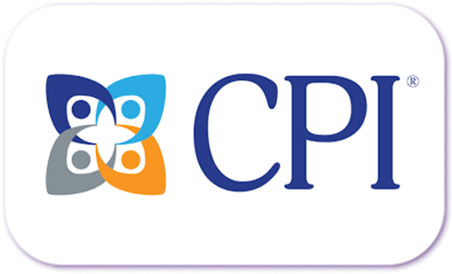 A standardised image for one of Louise Dawson's Partner companies - the company logo within a white rectangle with rounded corner for use on Louise's homepage. The Crisis Prevention Institute CPI