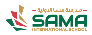 The logo of the SAMA International School, formerly the Italian International School Abu Dhabi.
