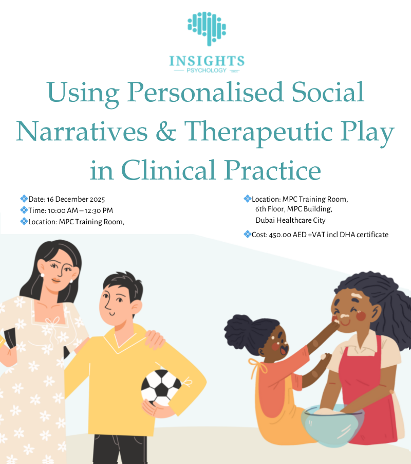 An image summarising details of a PAID-FOR training session being run by In sight Psychology on 18th December from 10:00ad - 12:30pm. Full details are in the event listing.