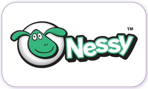 A standardised image for one of Louise Dawson's Partner companies - the company logo within a white rectangle with rounded corner for use on Louise's homepage. Nessy Learning - reading, writing, and number learning solutions